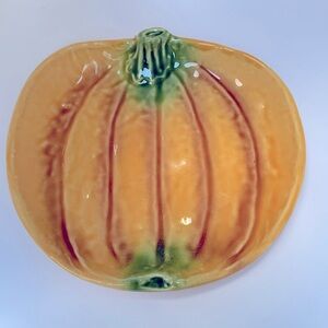 PUMPKIN DISH!  Olfaire.  Made in Portugal!